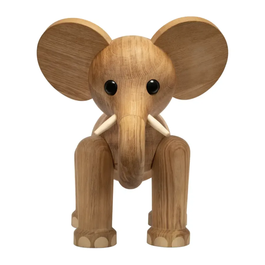 Spring Copenhagen Tembo olifant decoratie 41 cm, Eik< Kinderkamer Interieuraccessoires|Kinderkamer Interieuraccessoires