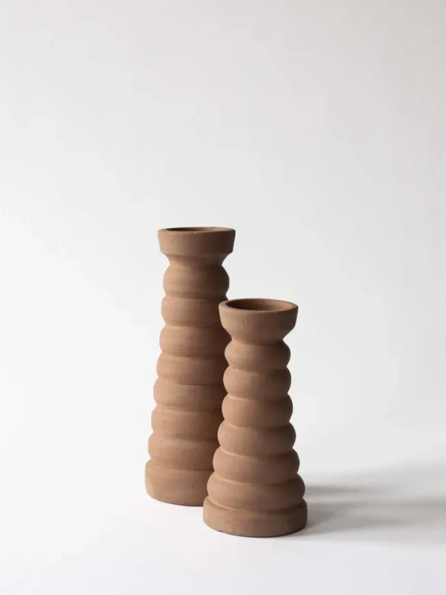 Tell Me More Terracina vaas medium 29 cm, Terracotta< Vazen