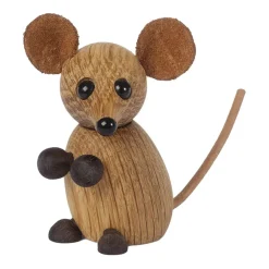 Spring Copenhagen The city mouse decoratie muis, Eikenhout< Houten Beelden