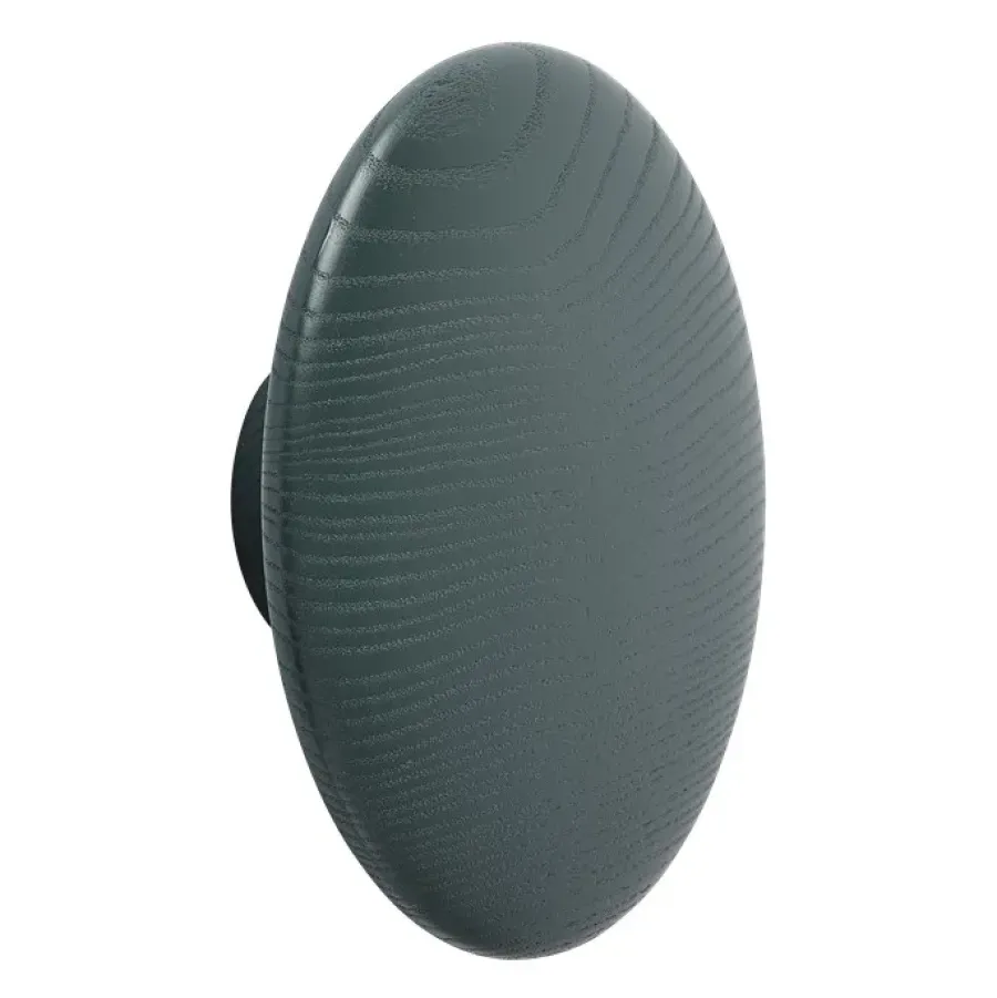 Muuto The Dots kledinghaak dark green, Large< Haken & Hangers|Opbergoplossingen Voor De Kinderkamer