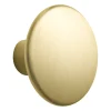 Muuto The Dots kledinghaak metaal 5 cm, Messing< Haken & Hangers|Opbergoplossingen Voor De Kinderkamer