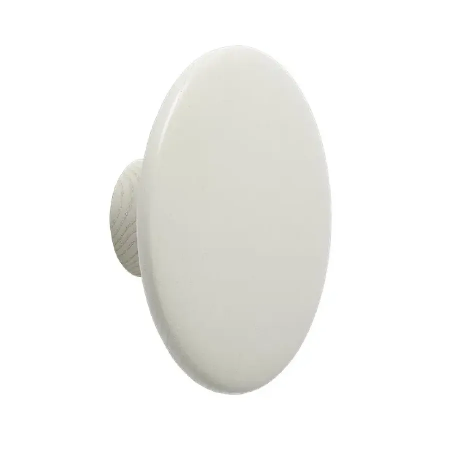 Muuto The Dots kledinghaak off white, Medium< Haken & Hangers|Opbergoplossingen Voor De Kinderkamer