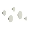 Muuto The dots 5-pack, Off White< Haken & Hangers