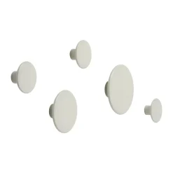 Muuto The dots 5-pack, Off White< Haken & Hangers