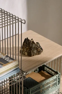 Kosta Boda The Rock waxinelichthouder 91 mm, Taupe< Kaarsenhouders & Kaarsenborden