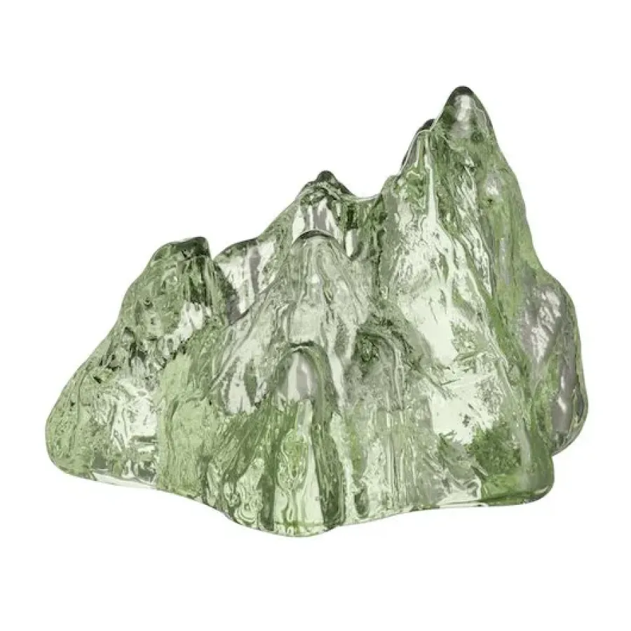 Kosta Boda The Rock waxinelichtjeshouder 91 mm, Iron oxide< Kaarsenhouders & Kaarsenborden