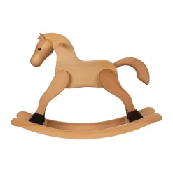Spring Copenhagen The Rocking Horse decoratie 13,5 cm, Eik, 51 cm< Houten Beelden