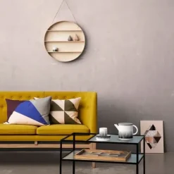 Ferm Living The Round Dorm boekenkast, Ø 55 cm< Planken & Planksystemen|Opbergoplossingen Voor De Kinderkamer