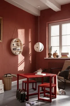Ferm Living The Round Dorm boekenkast, Ø 55 cm< Planken & Planksystemen|Opbergoplossingen Voor De Kinderkamer