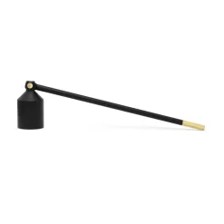 Solstickan Design Three Stars kaarsendover, Zwart< Kaarsenaccessoires