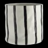 Scandi Living Thrive pot Ø20 cm, Wit-zwart< Bloempotten