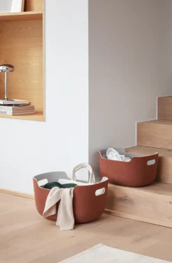 Eva Solo Tidy opbergmand 48x35x26 cm, Chestnut< Opbergmanden