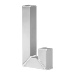Hem Tig Single haak, Geborsteld aluminium< Haken & Hangers