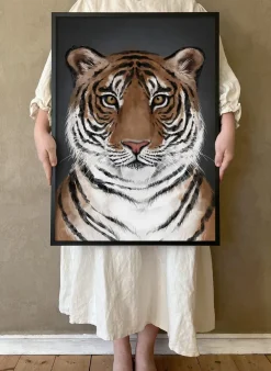Kunskapstavlan® Tiger poster, 30x40 cm< Posters