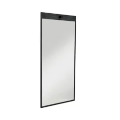 Essem Design Tillbakablick rechthoekige spiegel, zwart< Wandspiegels