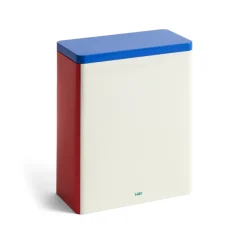 HAY Tin Container voorraadpot x-large, Off white-blue-red< Dozen & Boxen