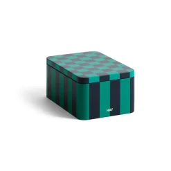 HAY Tin Container voorraadpot small, Green-dark blue< Dozen & Boxen