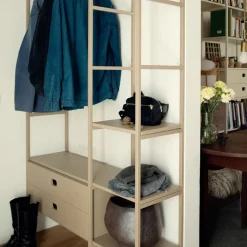 TÔNN furniture TÔNN ladekast groot, Camel< Kasten & Vitrines
