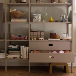 TÔNN furniture TÔNN ladekast groot, Camel< Kasten & Vitrines