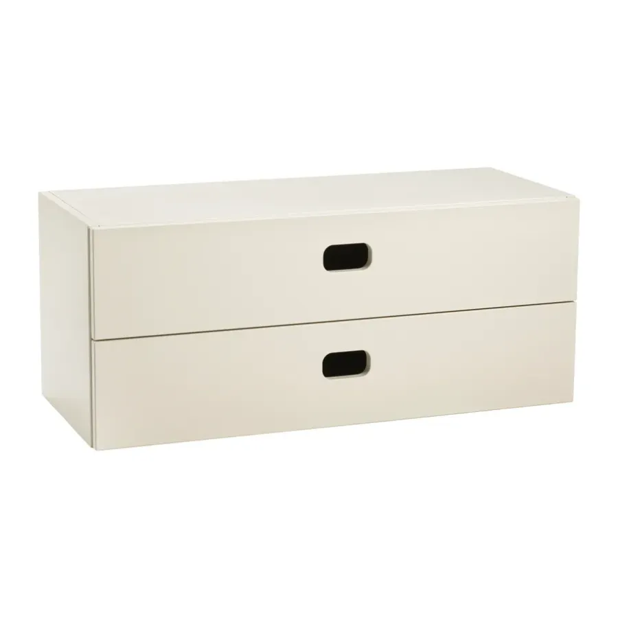 TÔNN furniture TÔNN ladekast groot, Off-white< Kasten & Vitrines