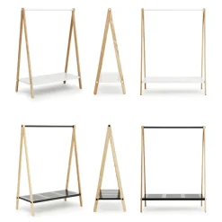 Normann Copenhagen Toj kapstok, white, onderstel van essenhout< Kapstokken & Hangrekken