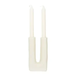 URBAN NATURE CULTURE Tomas kandelaar 11cm, Off white< Kandelaars
