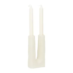 URBAN NATURE CULTURE Tomas kandelaar 11cm, Off white< Kandelaars
