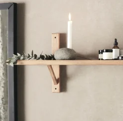 MUUBS Toronto wandrek 93 cm, Natuurlijk geolied eik< Planken & Planksystemen