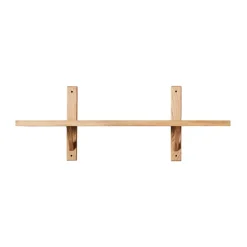 MUUBS Toronto wandrek 93 cm, Natuurlijk geolied eik< Planken & Planksystemen