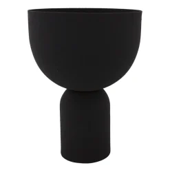 AYTM Torus bloempot Ø17 cm, Black-black< Bloempotten
