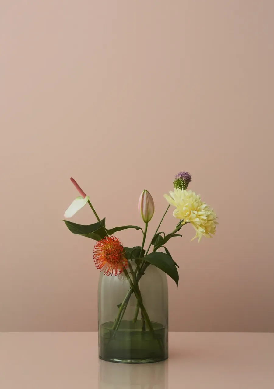 AYTM Tota kaarsenhouder, groen< Kaarsenhouders & Kaarsenborden