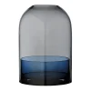 AYTM Tota kaarsenhouder, zwart-marineblauw< Kaarsenhouders & Kaarsenborden