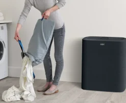 Joseph Joseph Tota Trio wasmand 90 L, Zwart< Wasmanden