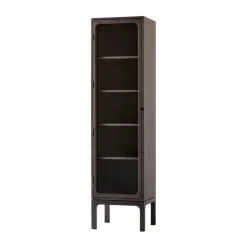 &Tradition Trace SC87 vitrinekast 50x192x40 cm, Dark stained oak< Kasten & Vitrines
