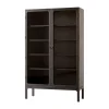 &Tradition Trace SC88 vitrinekast 120x192x40 cm, Dark stained oak< Kasten & Vitrines