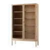 &Tradition Trace SC88 vitrinekast 120x192x40 cm, Natural natural oak< Kasten & Vitrines