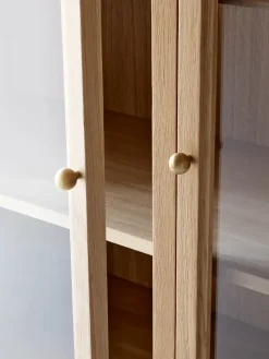 &Tradition Trace SC88 vitrinekast 120x192x40 cm, Natural natural oak< Kasten & Vitrines