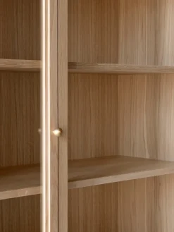 &Tradition Trace SC88 vitrinekast 120x192x40 cm, Natural natural oak< Kasten & Vitrines