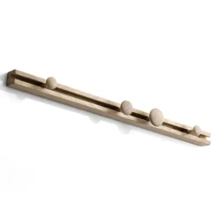 Applicata Track kapstok 90 cm., eiken< Kapstokken & Hangrekken