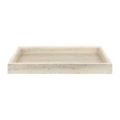 Mette Ditmer Travertine decoratie dienblad 30x40 cm, Linnen< Decoratieve Accessoires|Decoratieve Dienbladen