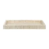 Mette Ditmer Travertine decoratie dienblad 16x31 cm, Linnen< Decoratieve Accessoires|Decoratieve Dienbladen