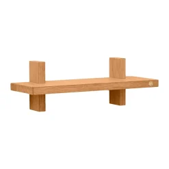Andersen Furniture Treat wandplank single, Oiled Nature Oak, 34x12x11,2 cm< Planken & Planksystemen