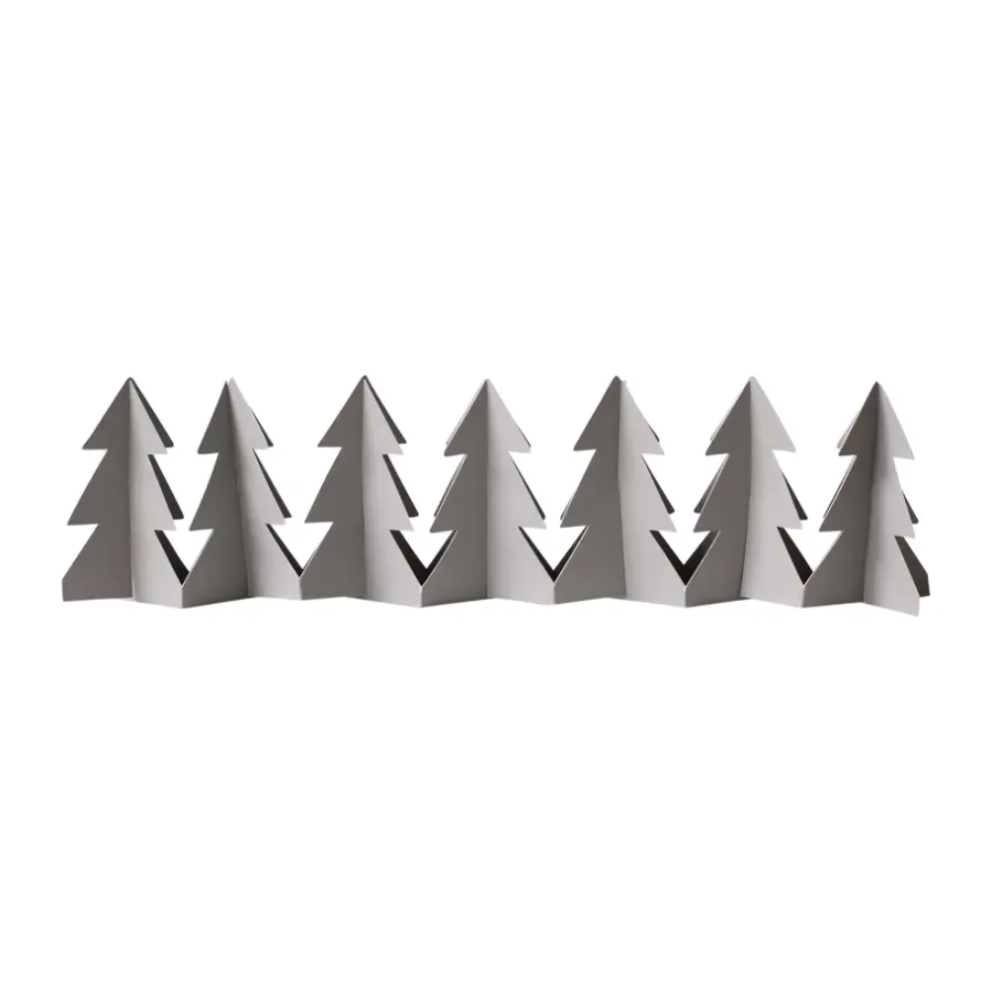 DBKD Tree in a row decoratie 60 cm, Mol< Kerstdecoraties