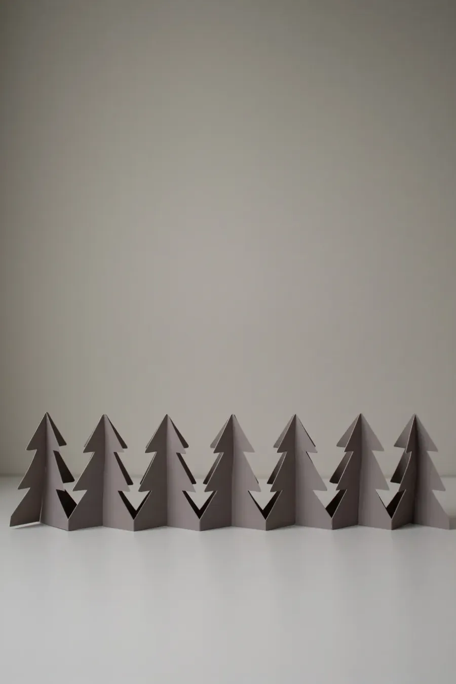 DBKD Tree in a row decoratie 60 cm, Mol< Kerstdecoraties