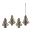 Scandi Living Tree kerstballen 4-pack, Beige< Kerstdecoraties