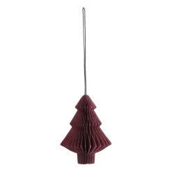 Scandi Living Tree kerstballen 4-pack, Red< Kerstdecoraties