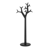 Swedese Tree kledinghaken staand 194cm, zwart< Kapstokken & Hangrekken