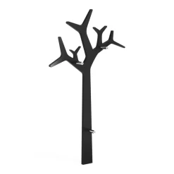 Swedese Tree kledinghaken Wand 134cm, zwart< Kapstokken & Hangrekken