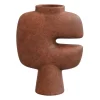 101 Copenhagen Tribal vaas medio, Terracotta< Vazen