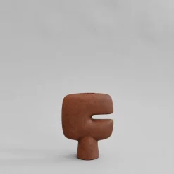 101 Copenhagen Tribal vaas mini, Terracotta< Vazen
